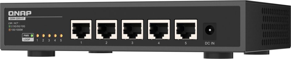 фото Комутатор некерований Qnap QSW-3205-5T