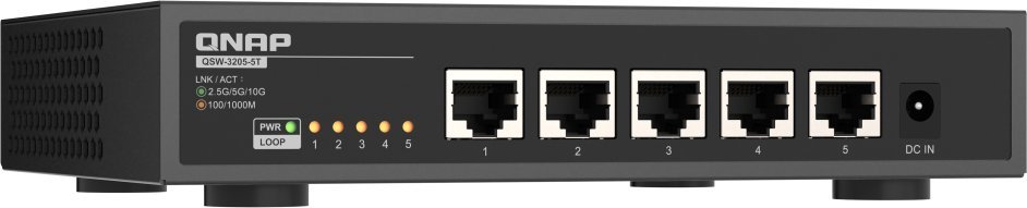 фото Комутатор некерований Qnap QSW-3205-5T