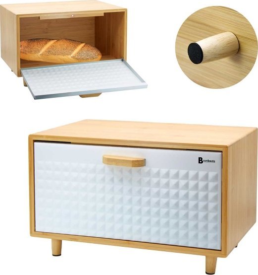 CHLEBAK POJEMNIK BAMBUSOWY NA PIECZYWO 4251