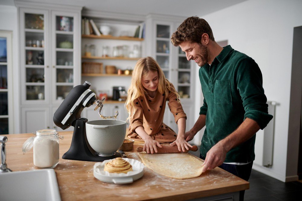 фото Кухонна машина KitchenAid 5KSM185PSEBK