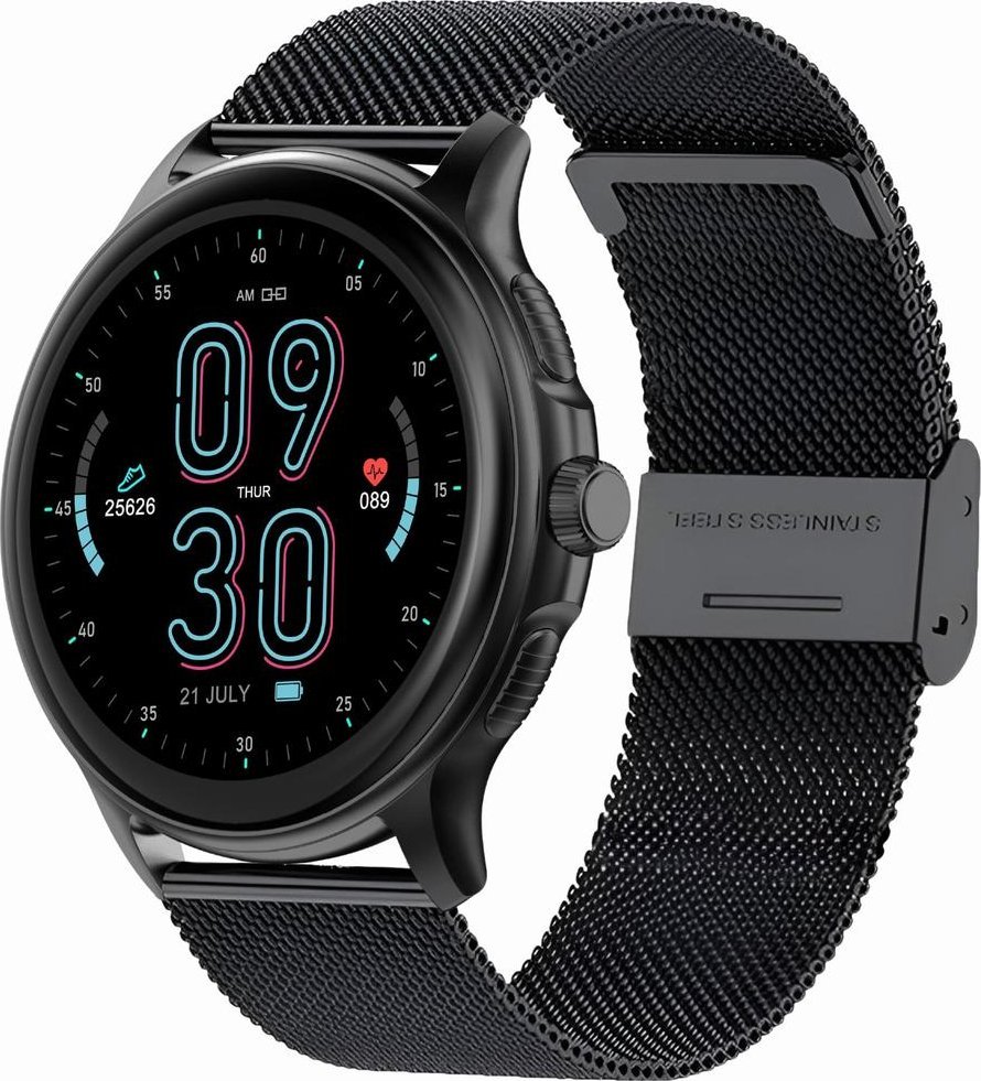 фото Смарт-годинник Gravity GT12-1 Black