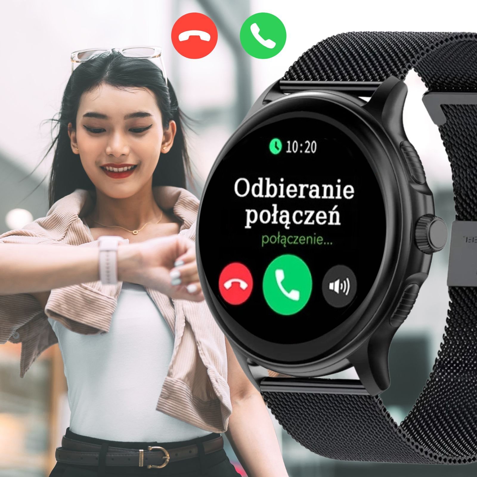 фото Смарт-годинник Gravity GT12-1 Black