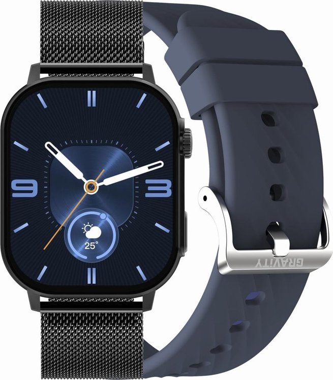 фото Смарт-годинник Gravity GT15-12 Black