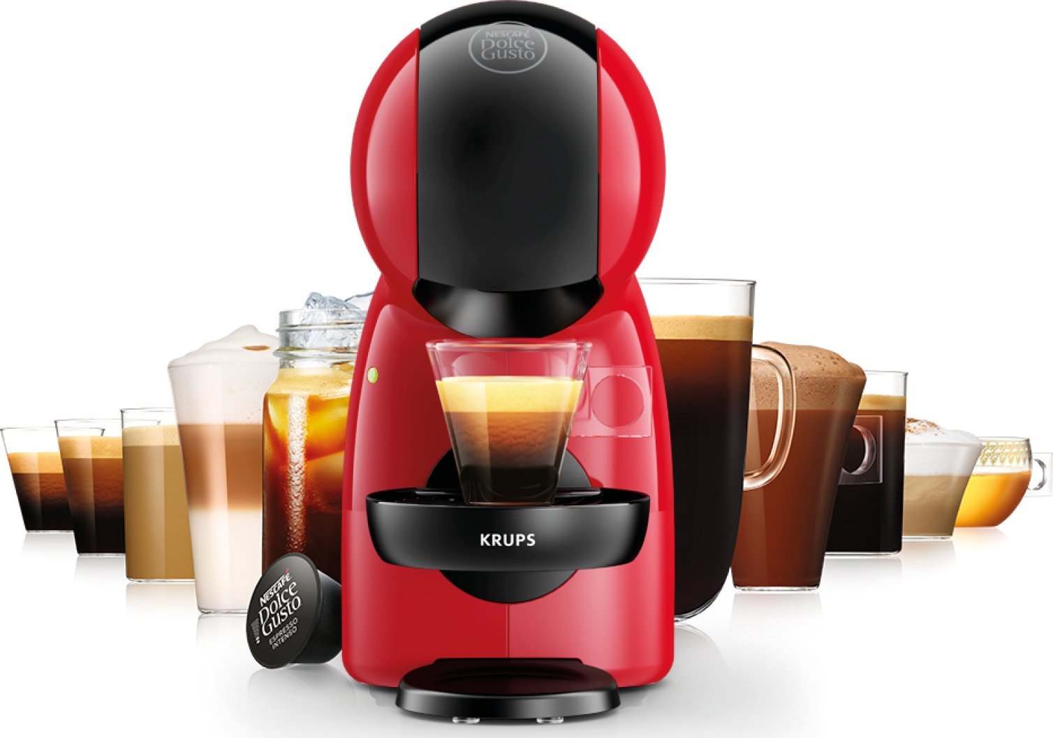 фото Капсульная кофемашина эспрессо Krups Dolce Gusto PICCOLO XS KP1A3510