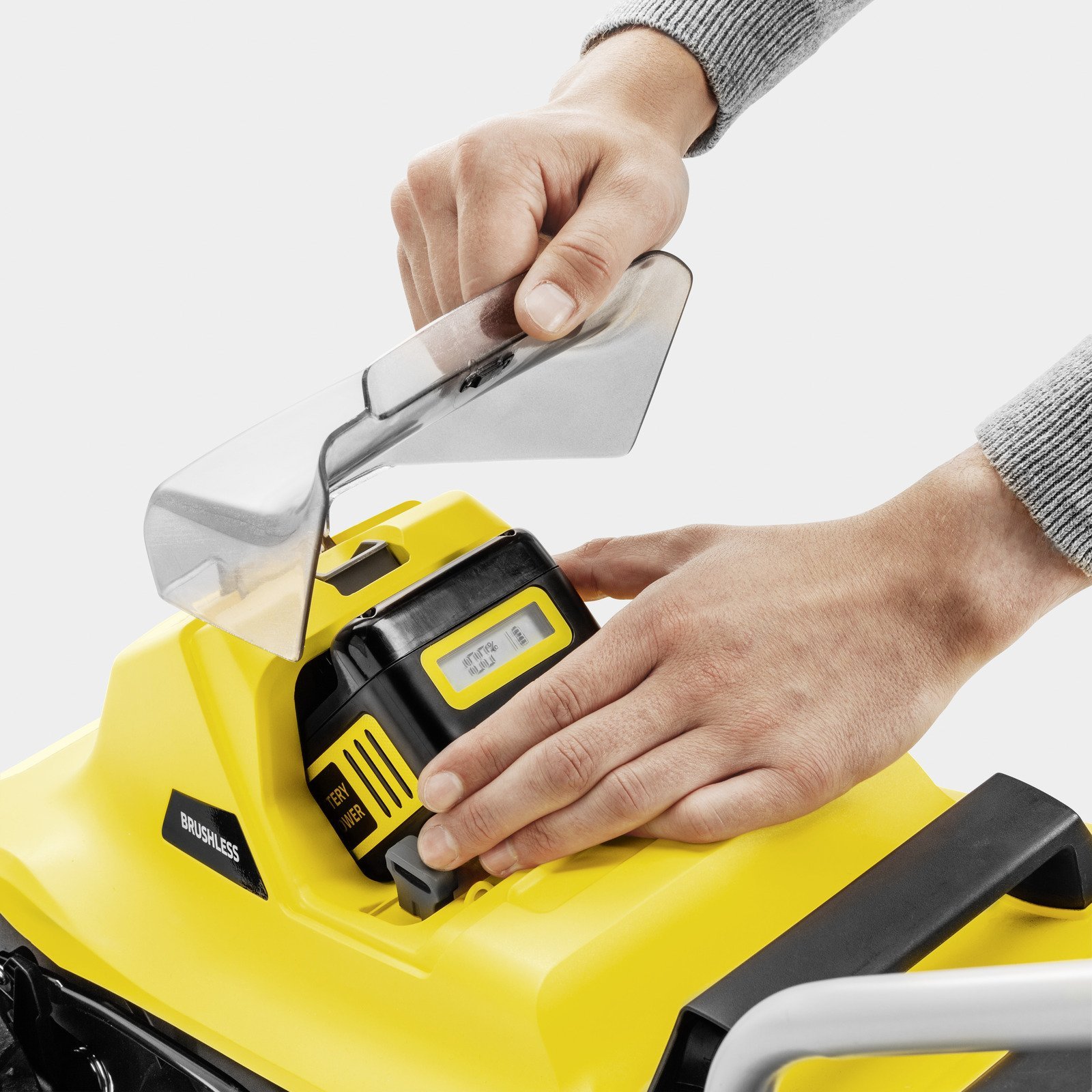 фото Газонокосарка акумуляторна Karcher LMO 2-18 без АКБ та ЗП (1.445-400.0)