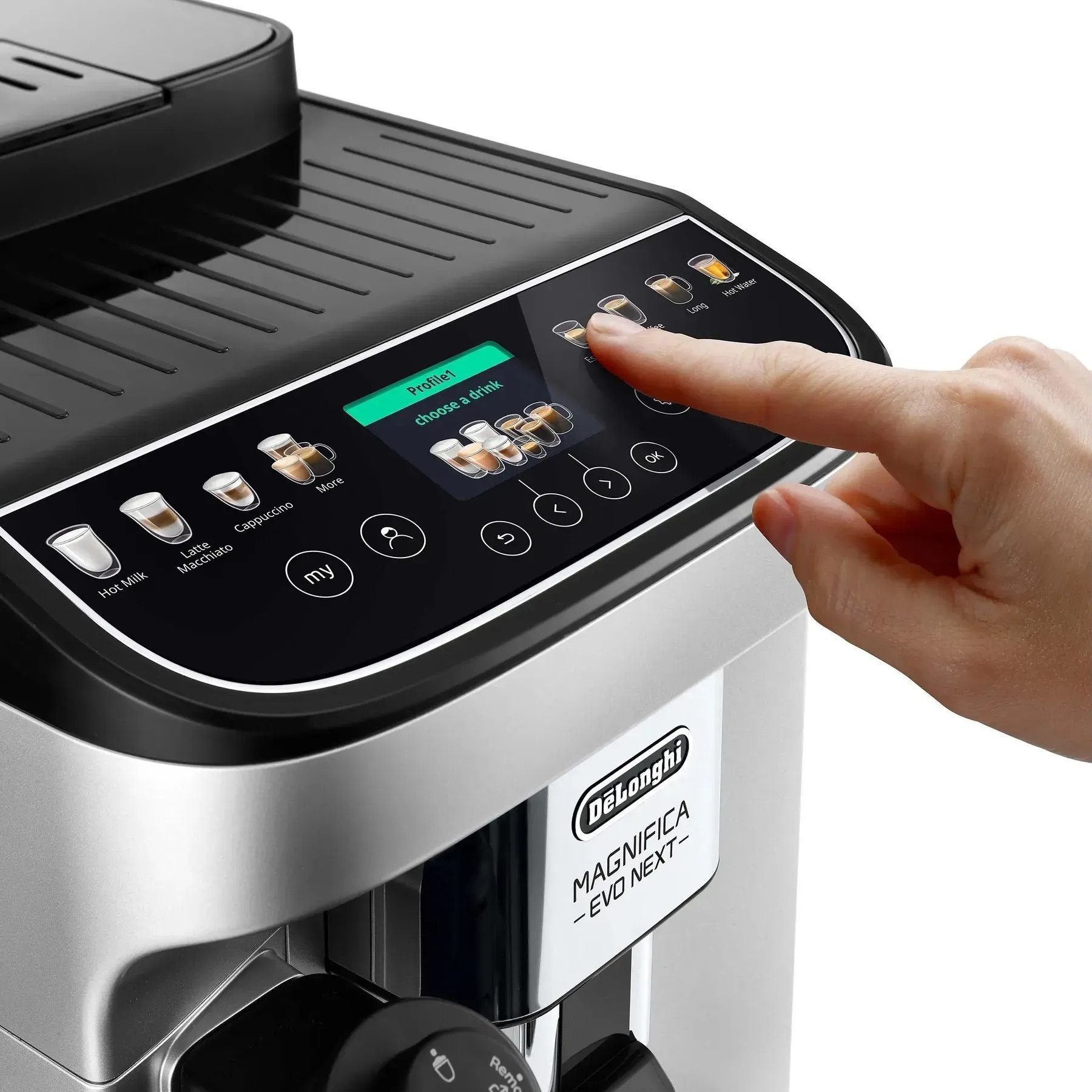 фото Кавомашина автоматична Delonghi Magnifica Evo Next ECAM 310.80.SB
