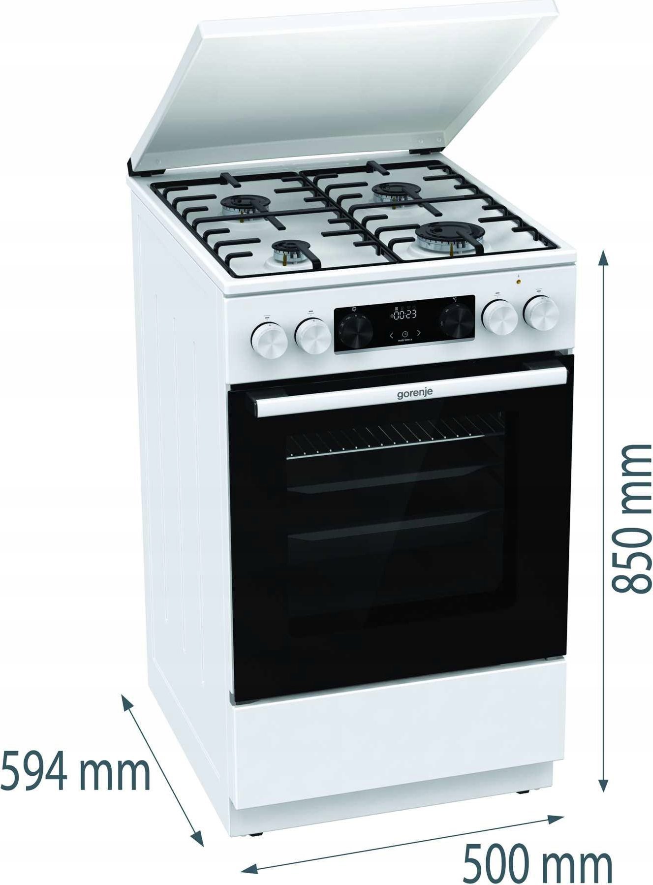 фото Комбінована плита Gorenje GK5C63WH