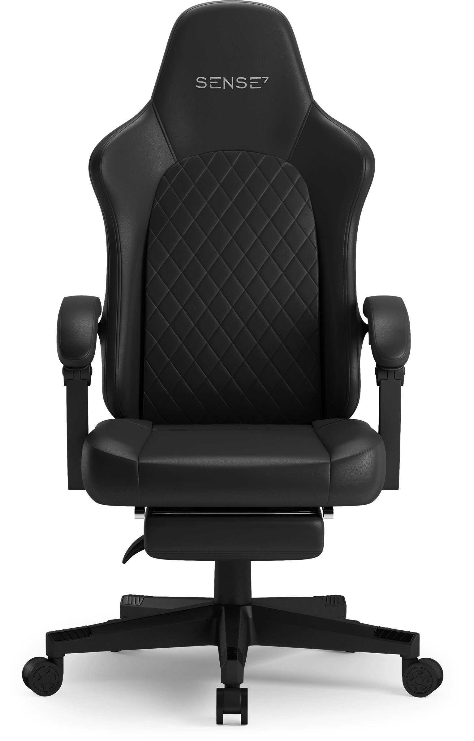 фото Компьютерное кресло для геймера Sense7 Devon PU Skin Black