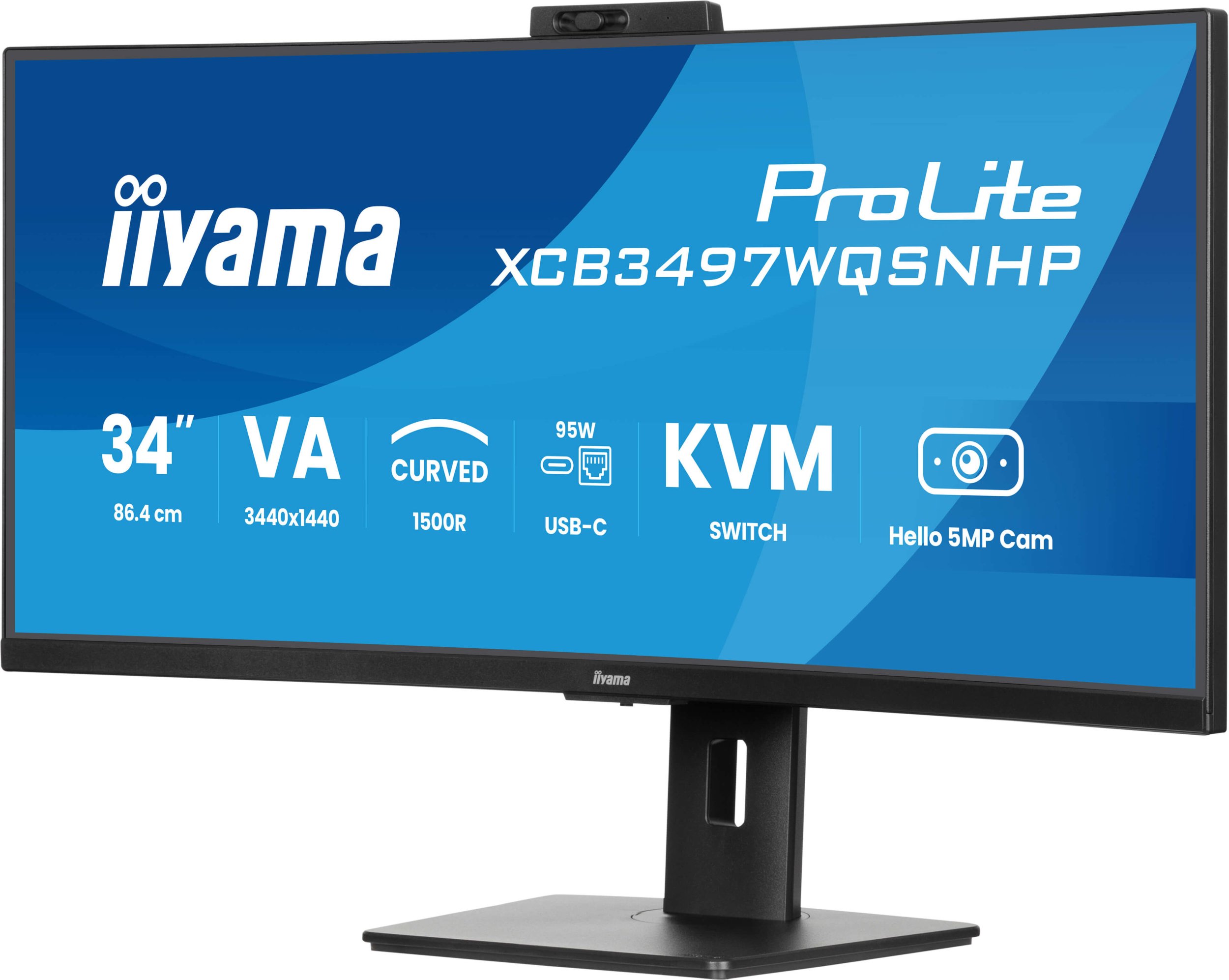 фото Монітор Iiyama XCB3497WQSNPH-B1