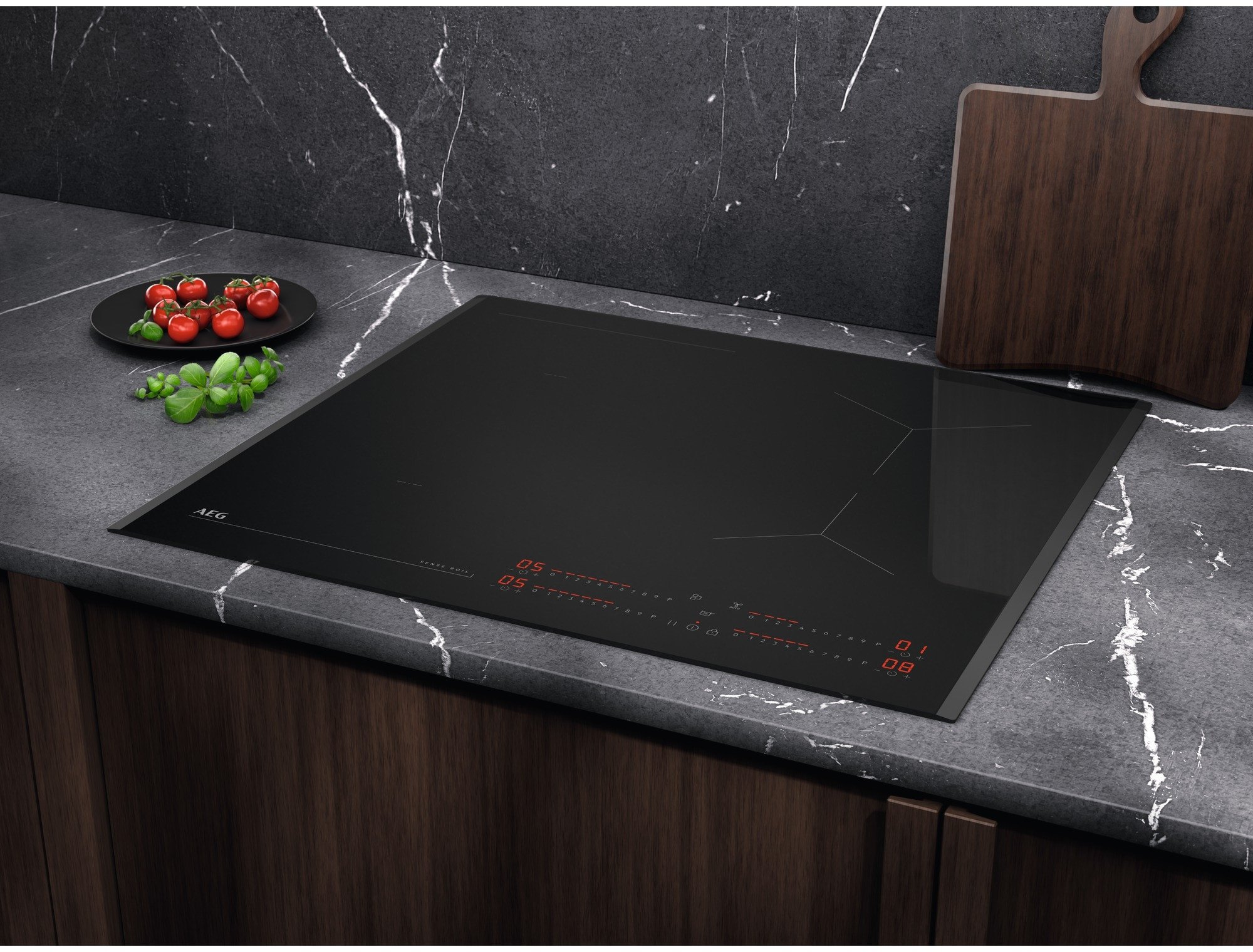 фото Индукционная варочная поверхность AEG TI64IB10FB 2