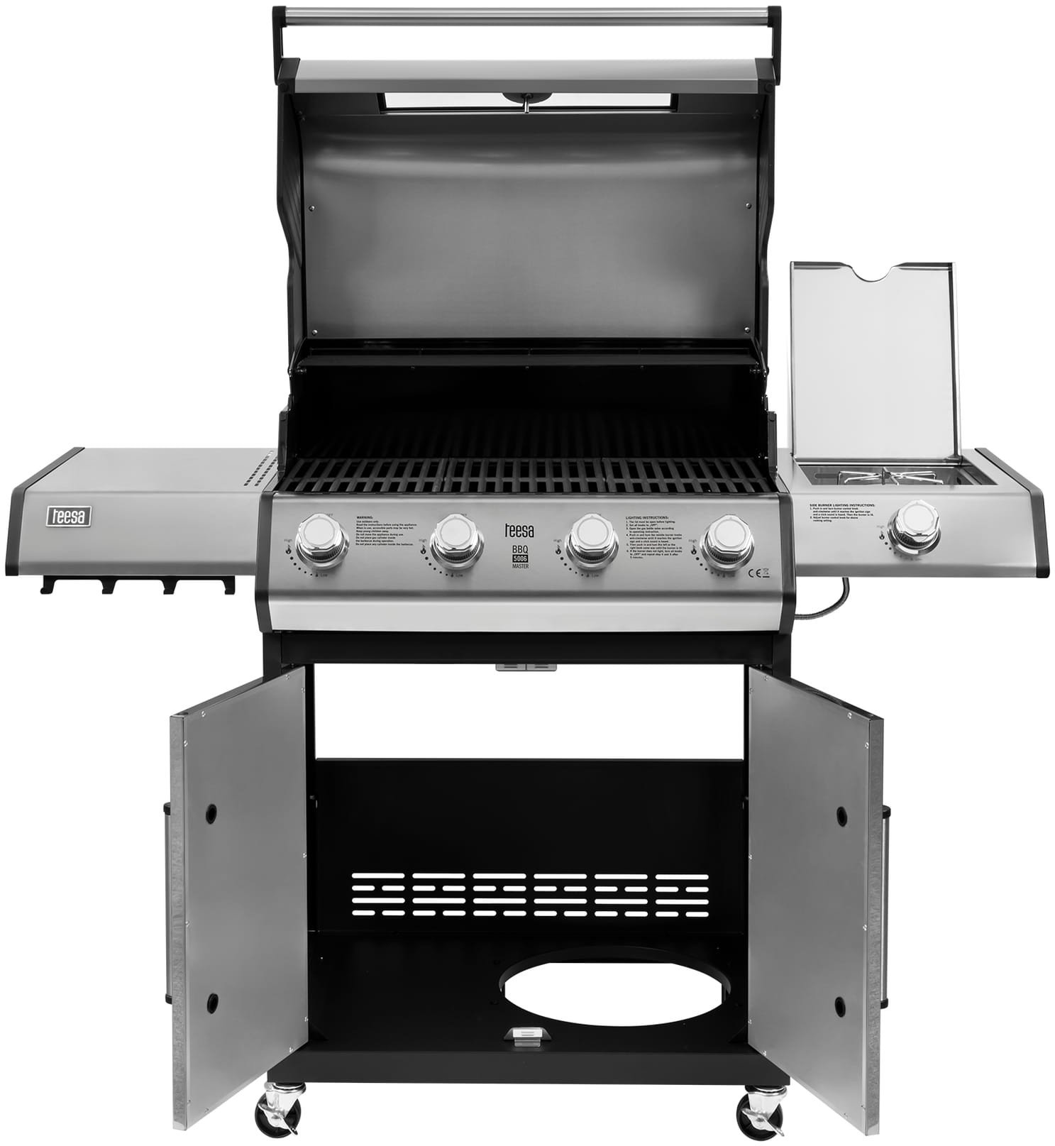 фото Гриль газовый мобильный Teesa BBQ 5006 Master