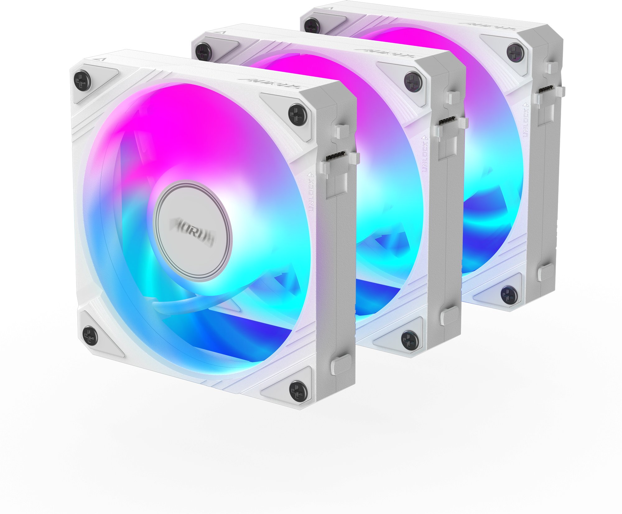 фото Вентилятор Gigabyte Aorus EZ Chain FAN 120 ICE 3-Pack (GP-ECFAN1203 ICE)