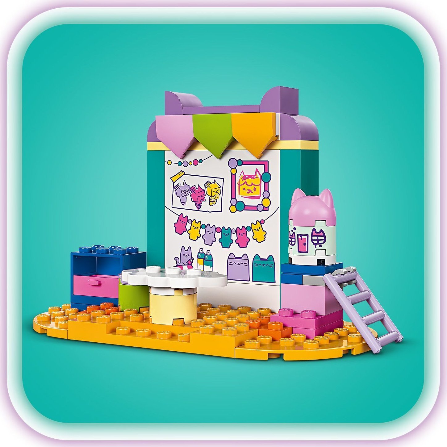 фото Блоковий конструктор LEGO Gabby’s Dollhouse Майструємо з Доцею-Бокс (10795)