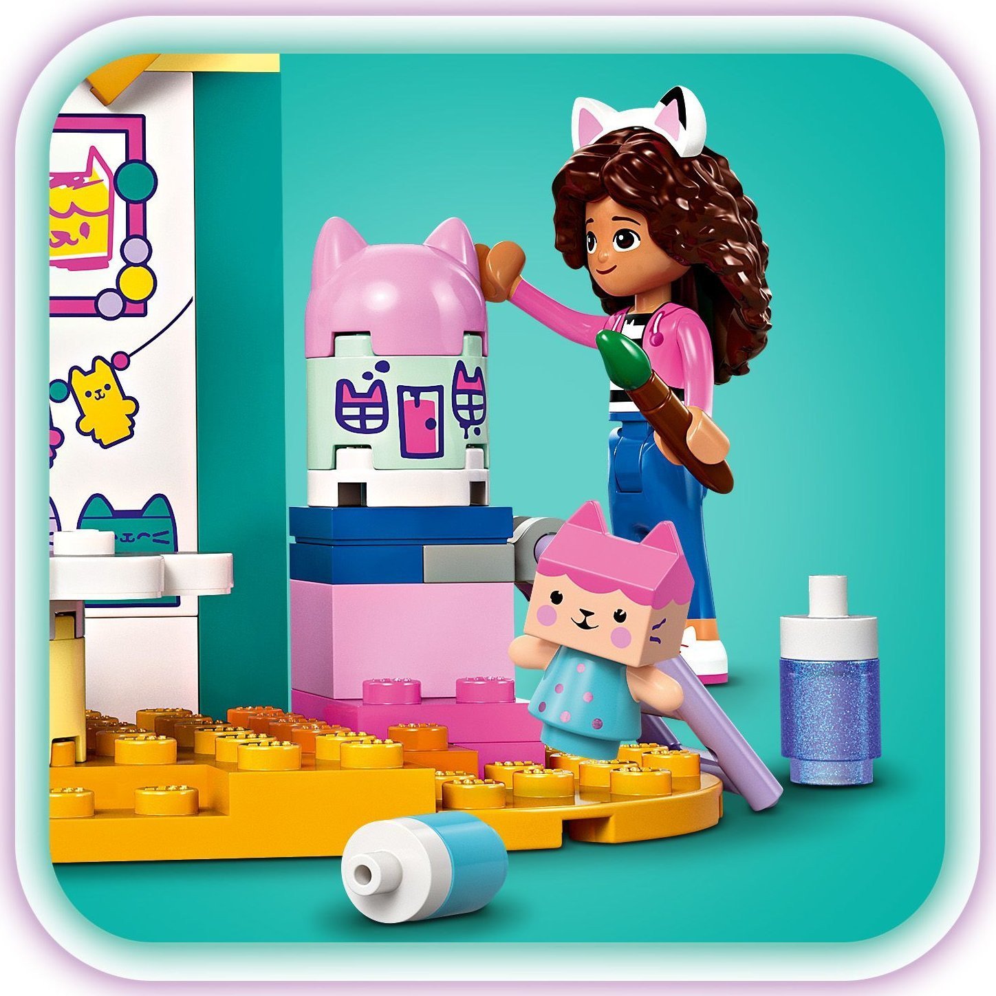 фото Блоковий конструктор LEGO Gabby’s Dollhouse Майструємо з Доцею-Бокс (10795)