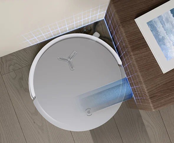 фото Робот-пилосос з вологим прибиранням Ecovacs Deebot X8 Omni White