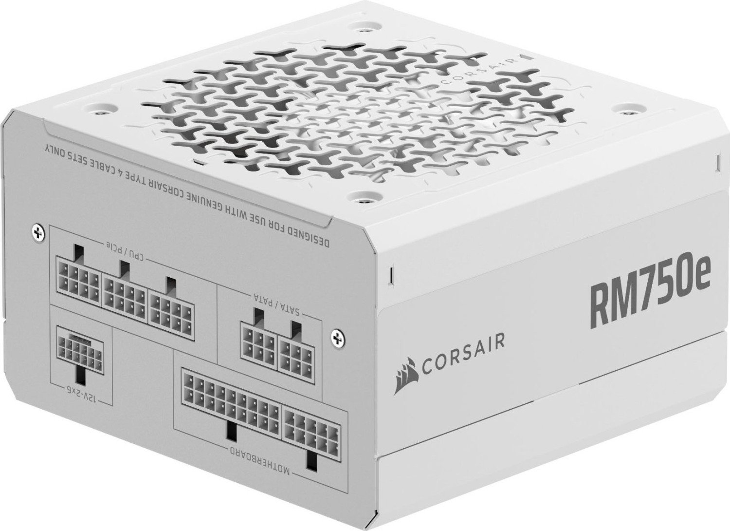 фото Блок живлення Corsair RM750e 2025 White (CP-9020292)
