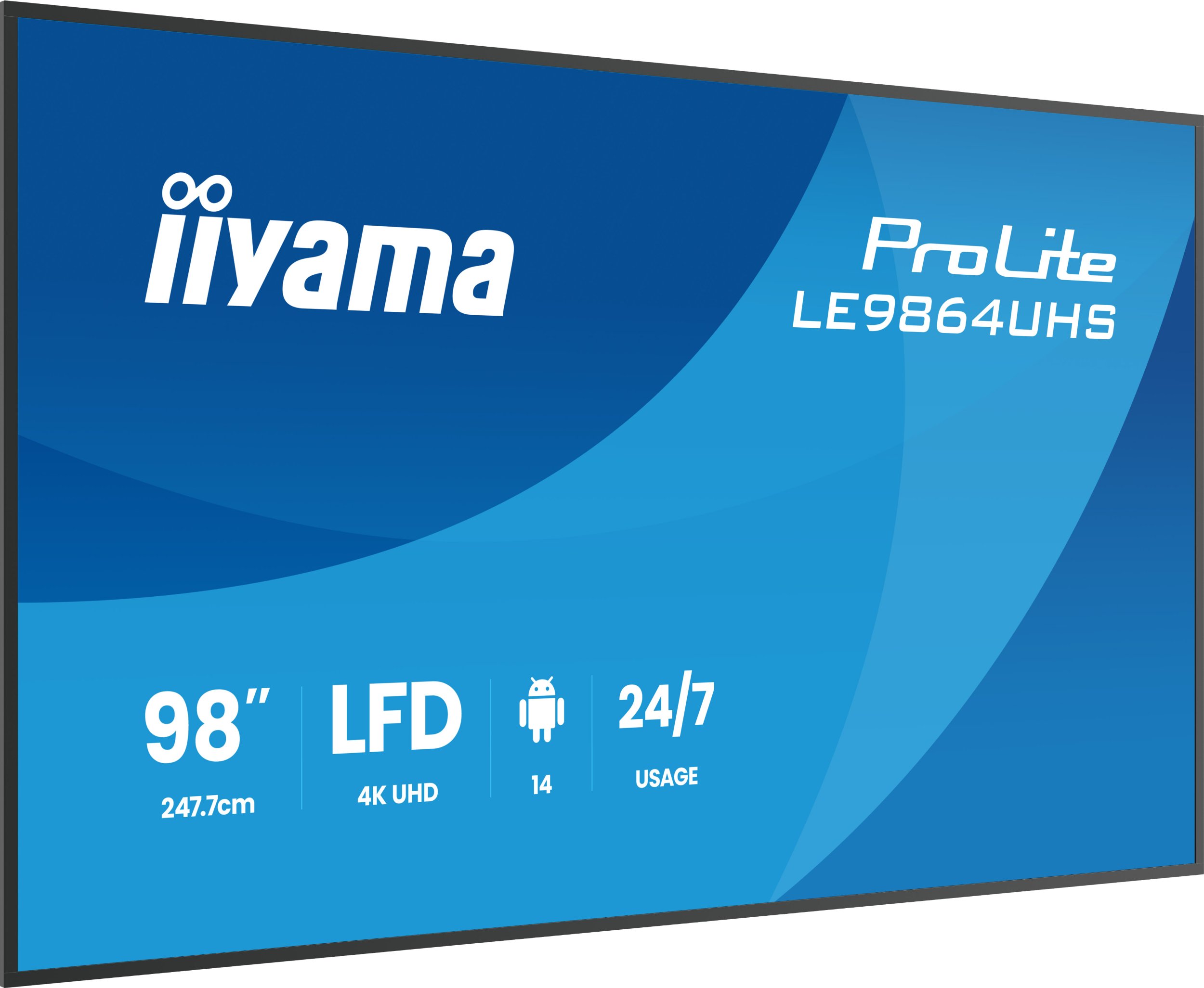 фото Інформаційний дисплей Iiyama LE9864UHS-B1AG