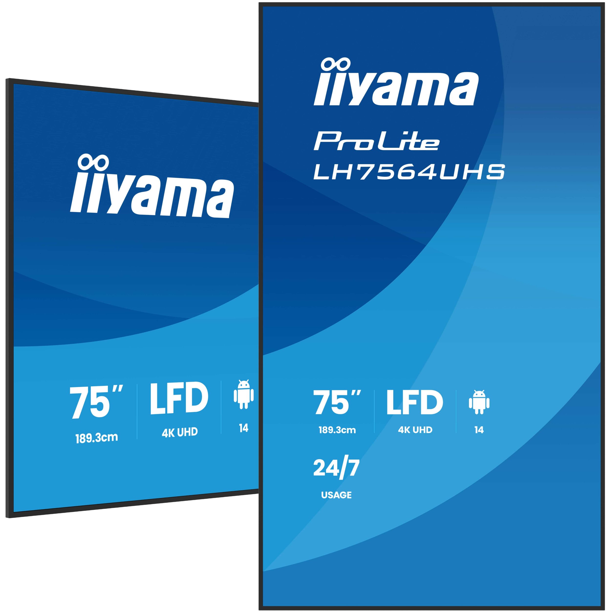 фото Информационный дисплей Iiyama LH7564UHS-B1AG