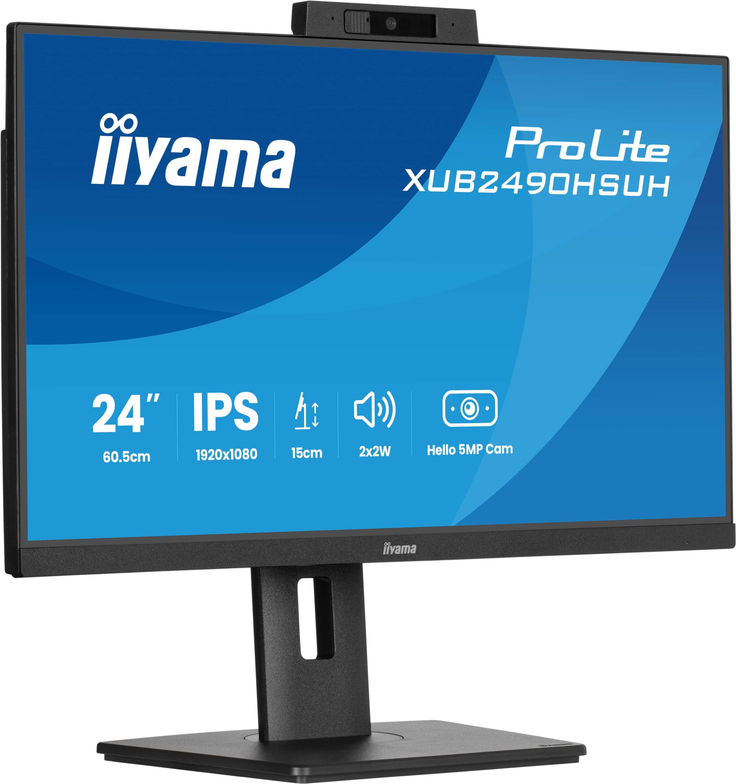 фото Монітор Iiyama XUB2490HSUH-B2
