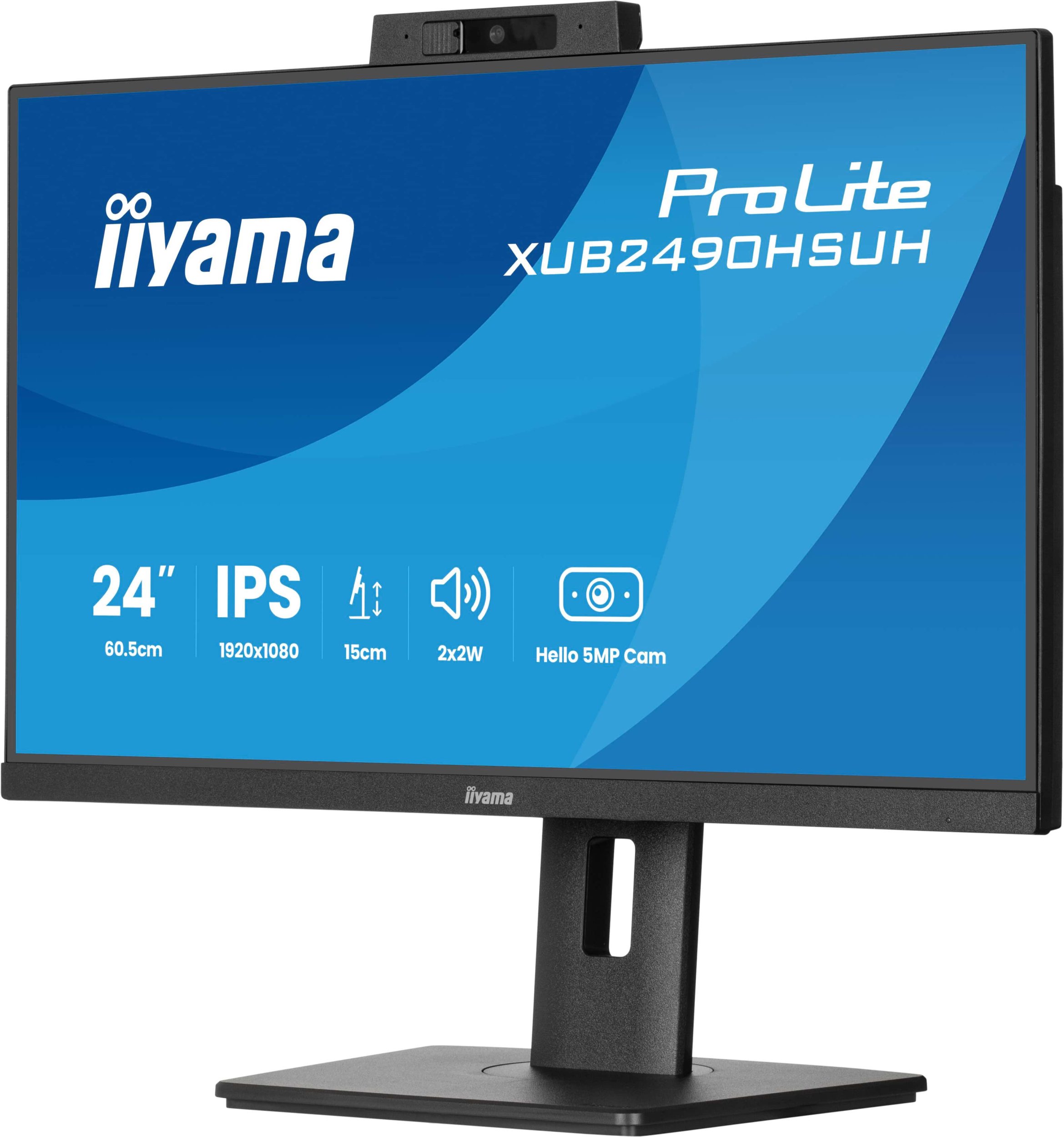 фото Монітор Iiyama XUB2490HSUH-B2