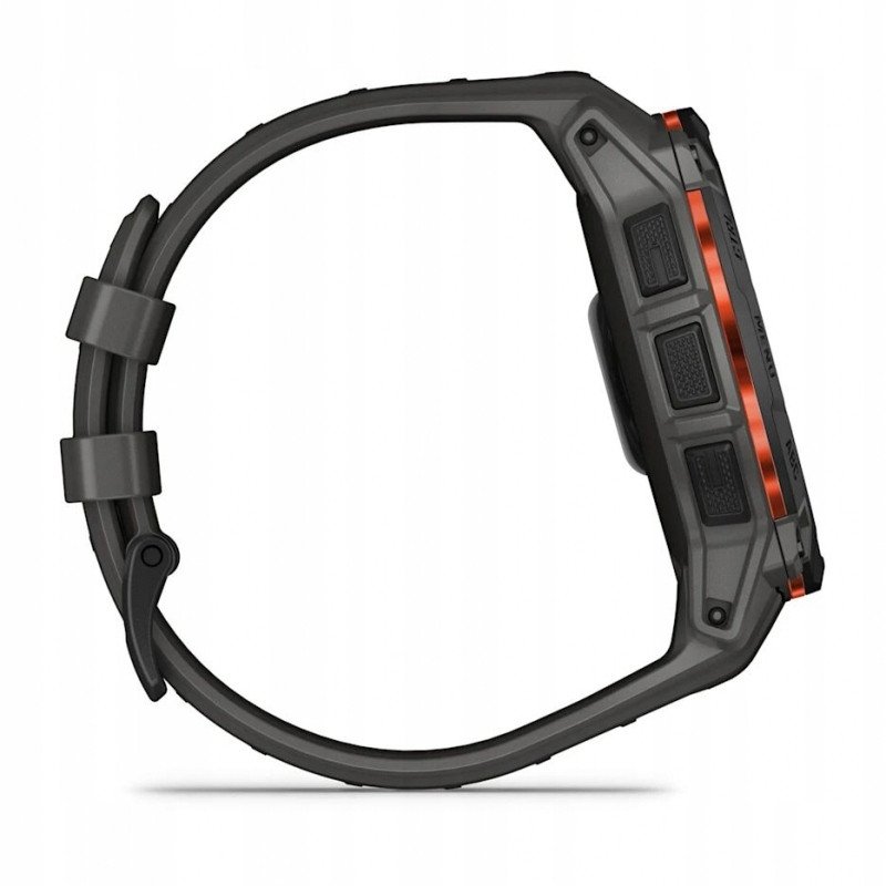 фото Смарт-годинник Garmin Instinct 3 50mm Solar Black with Charcoal Band (010-02935-00/40)