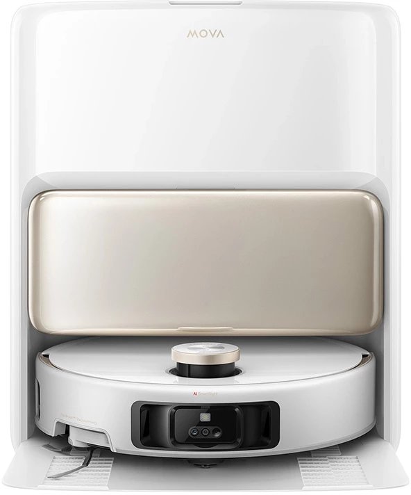 фото Робот-пилосос з вологим прибиранням Dreame Mova V50 Ultra Complete White