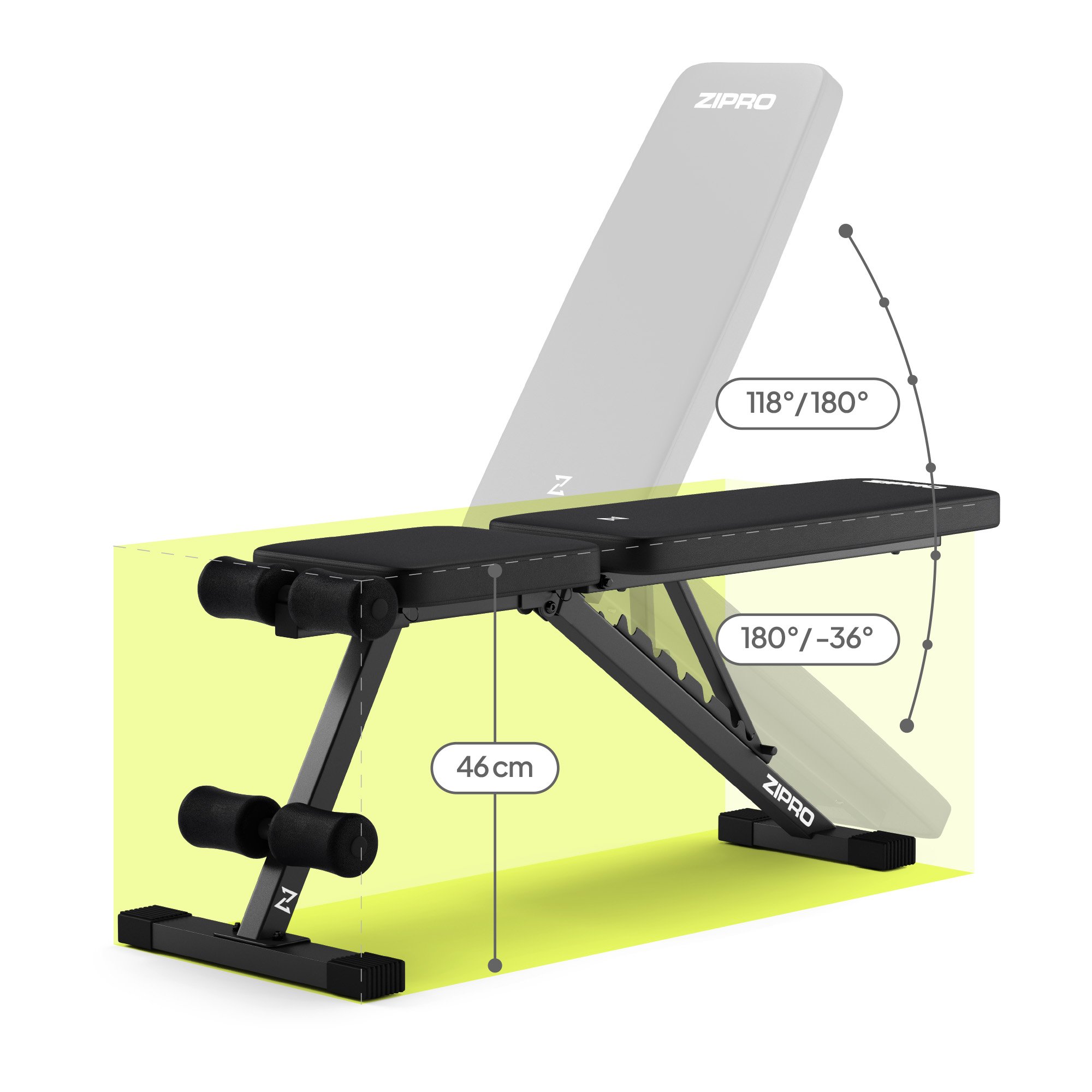 Регулируемая спинка Zipro Stride