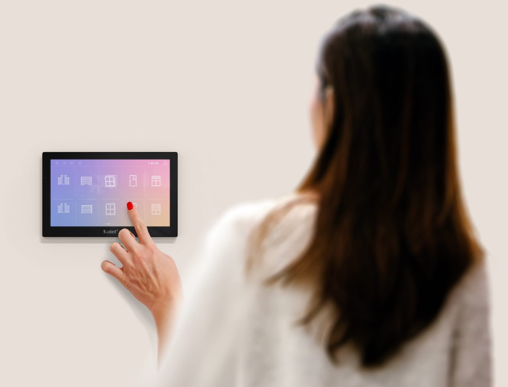 фото Інтерактивна дошка Satel INT-TSH210-B