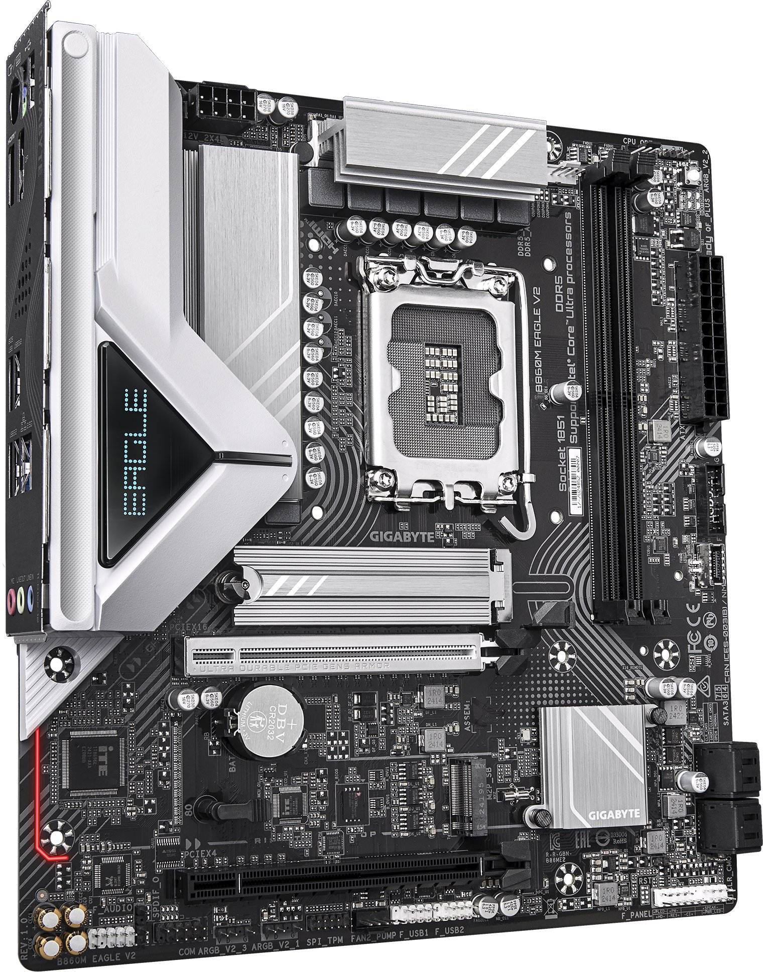 фото Материнська плата Gigabyte B860M Eagle V2