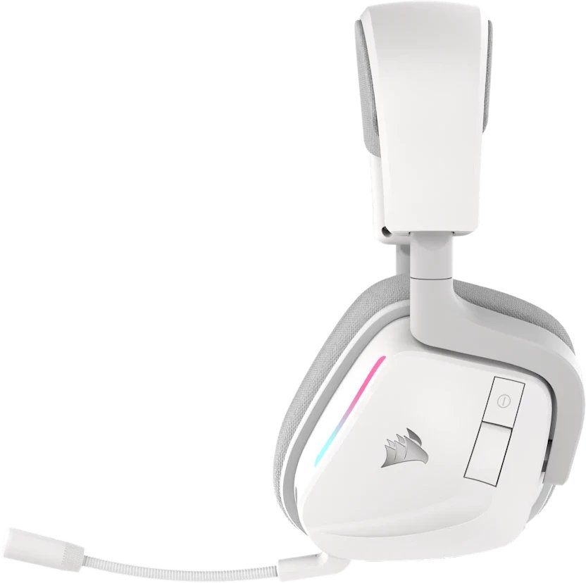 фото Навушники з мікрофоном Corsair Void Wireless v2 White (CA-9011380-WW)