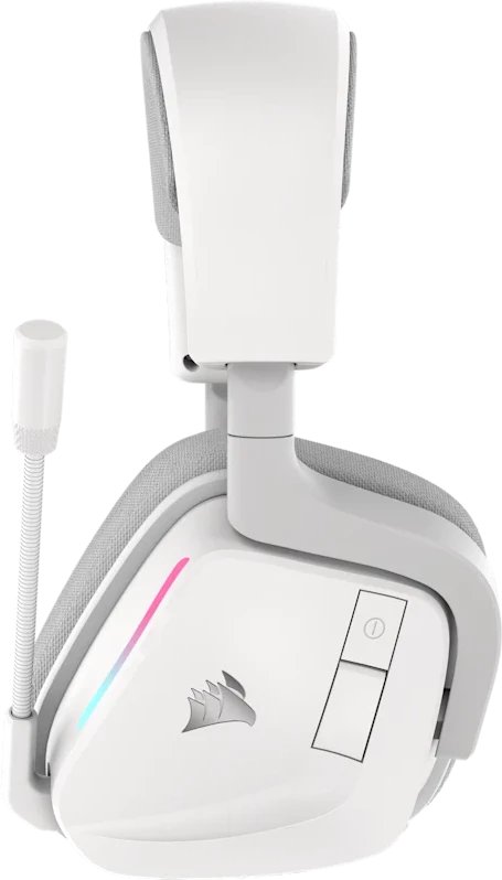 фото Навушники з мікрофоном Corsair Void Wireless v2 White (CA-9011380-WW)