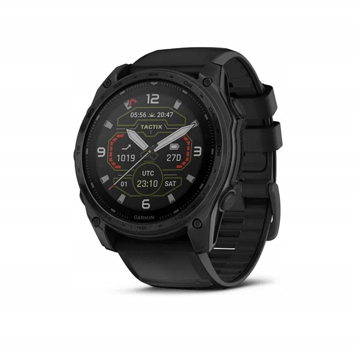 фото Смарт-годинник Garmin Tactix 8 - 51 mm Solar Includes Applied Ballistics Ultralight Solver (010-03407-00/01)
