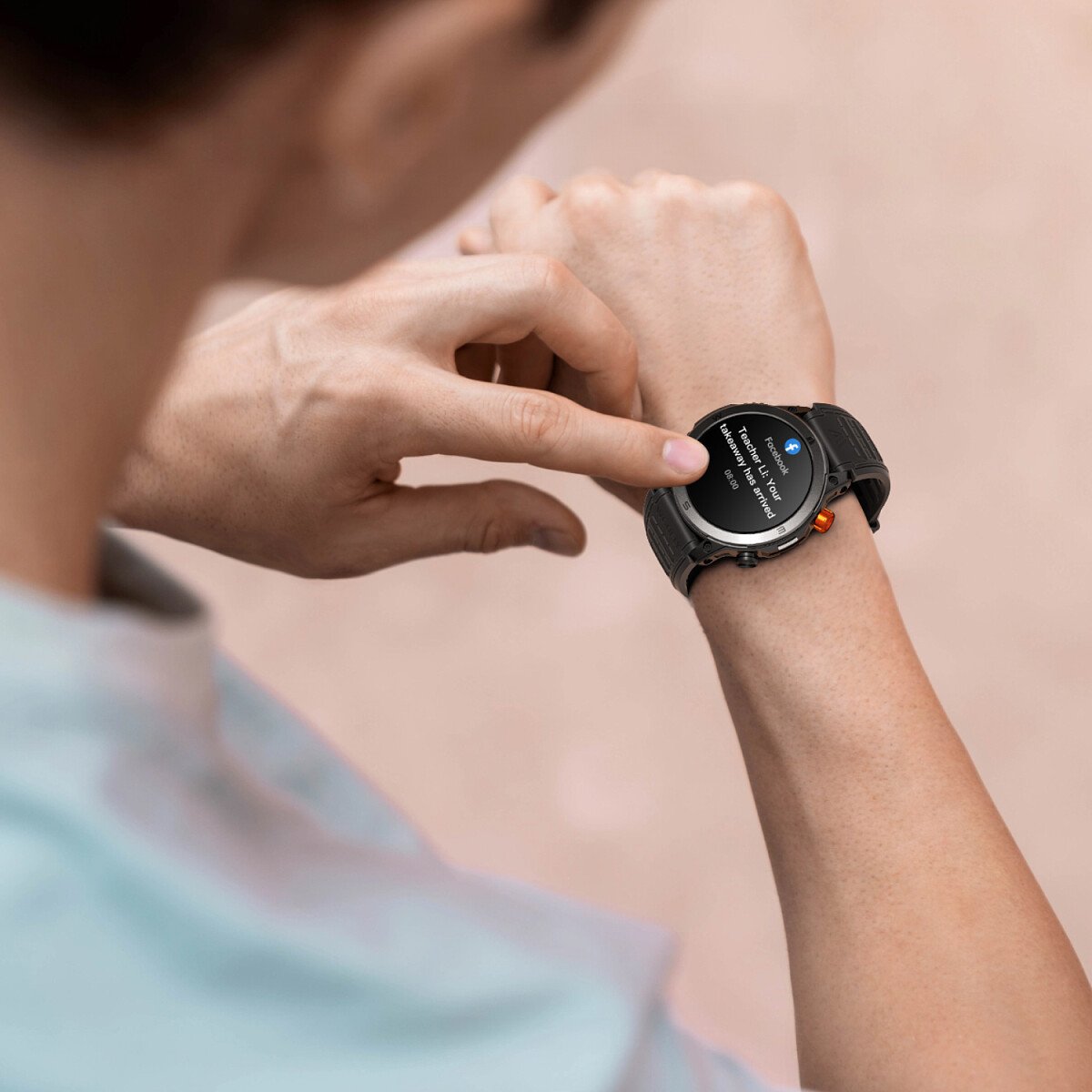 фото Смарт-годинник Weofly Conquer Black