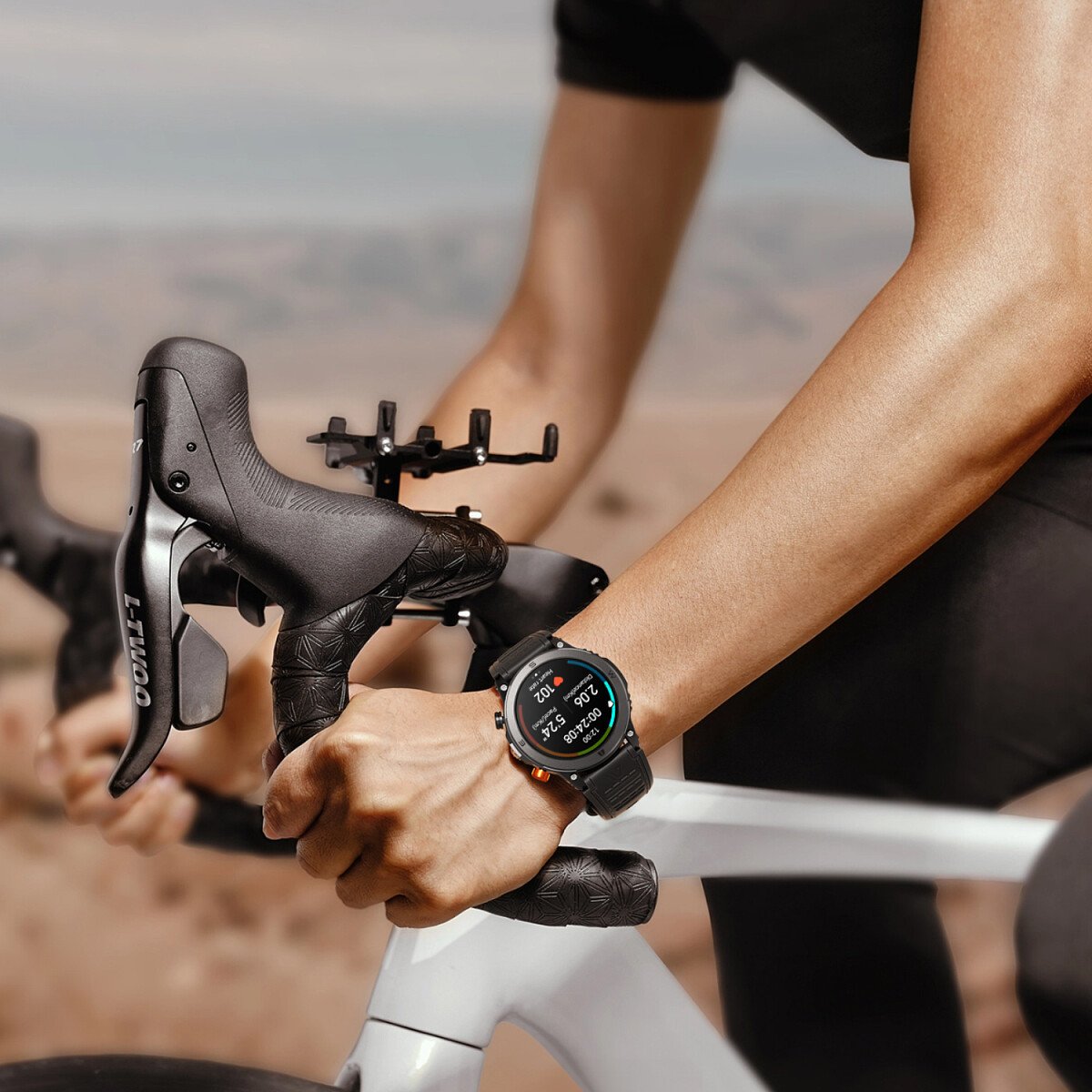 фото Смарт-годинник Weofly Conquer Black