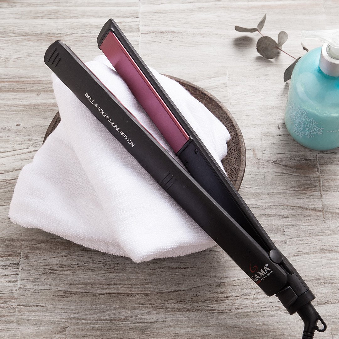 фото Выпрямитель для волос Ga.Ma Elegance Bella Tourmaline Red Ion (GI0212)
