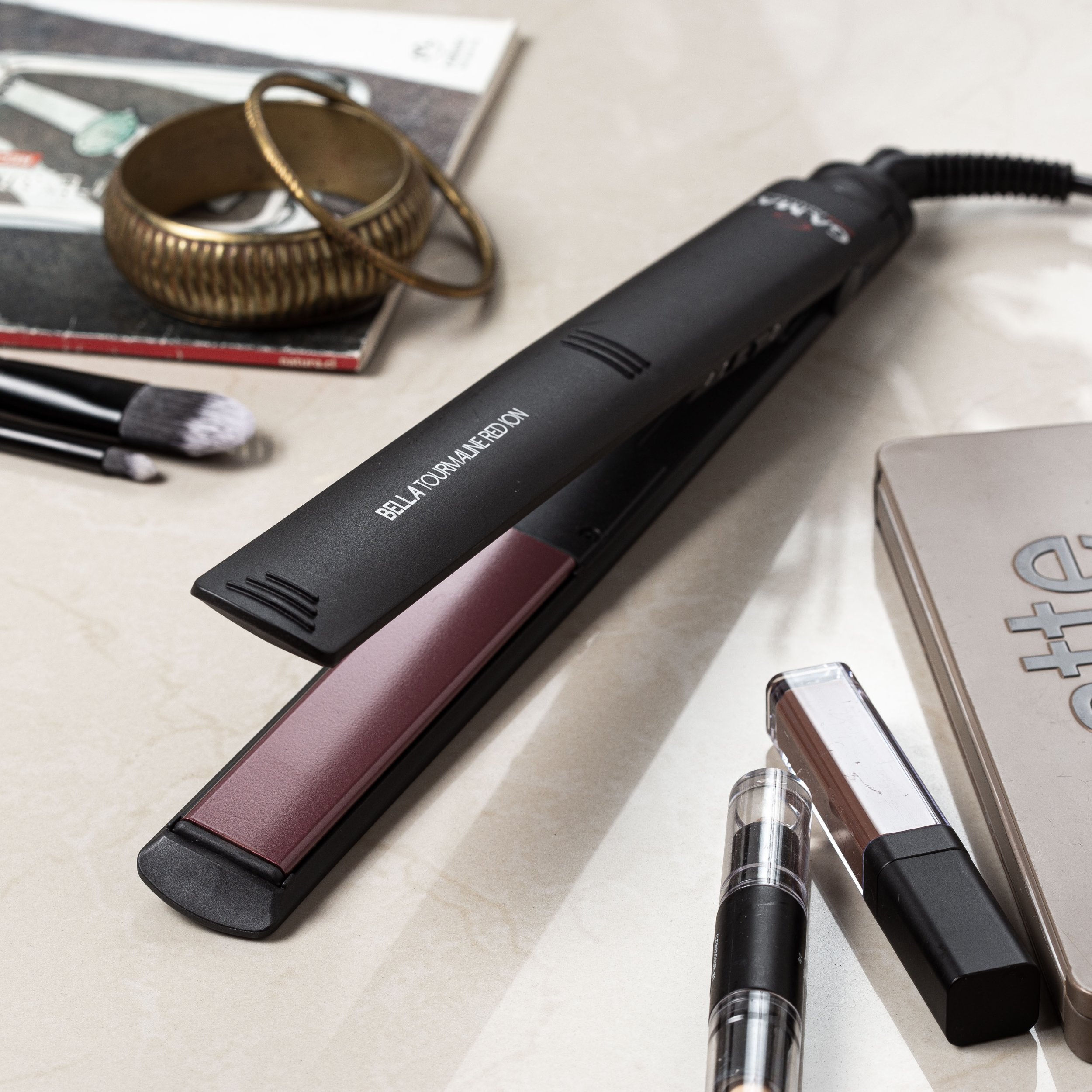 фото Выпрямитель для волос Ga.Ma Elegance Bella Tourmaline Red Ion (GI0212)