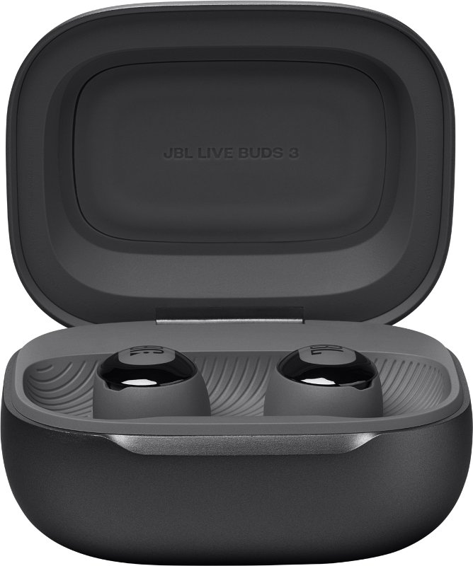 фото Навушники TWS JBL Live Buds 3 Black (JBLLIVEBUDS3BLK)