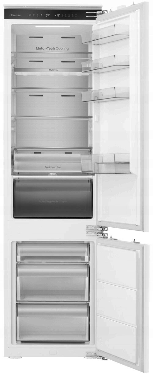 фото Холодильник з морозильною камерою Hisense RB3B280SAWE