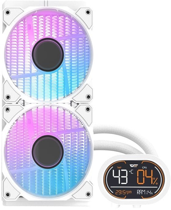 фото Водяное охлаждение DarkFlash DH240D White