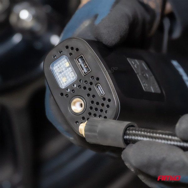 фото Автомобільний компресор (електричний) Amio 04377