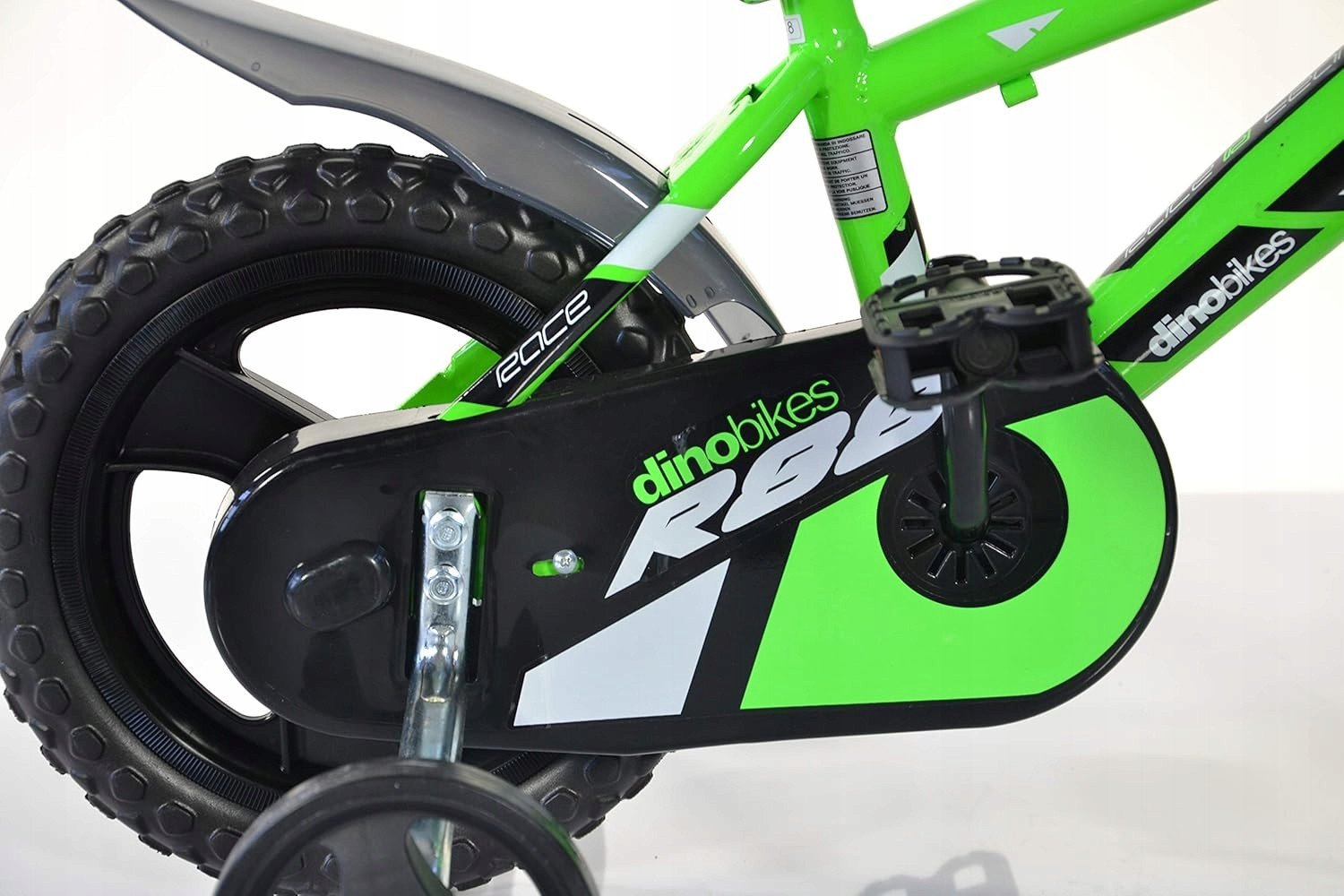 фото Дитячий двоколісний велосипед Kubisport Dino 12 Light Green