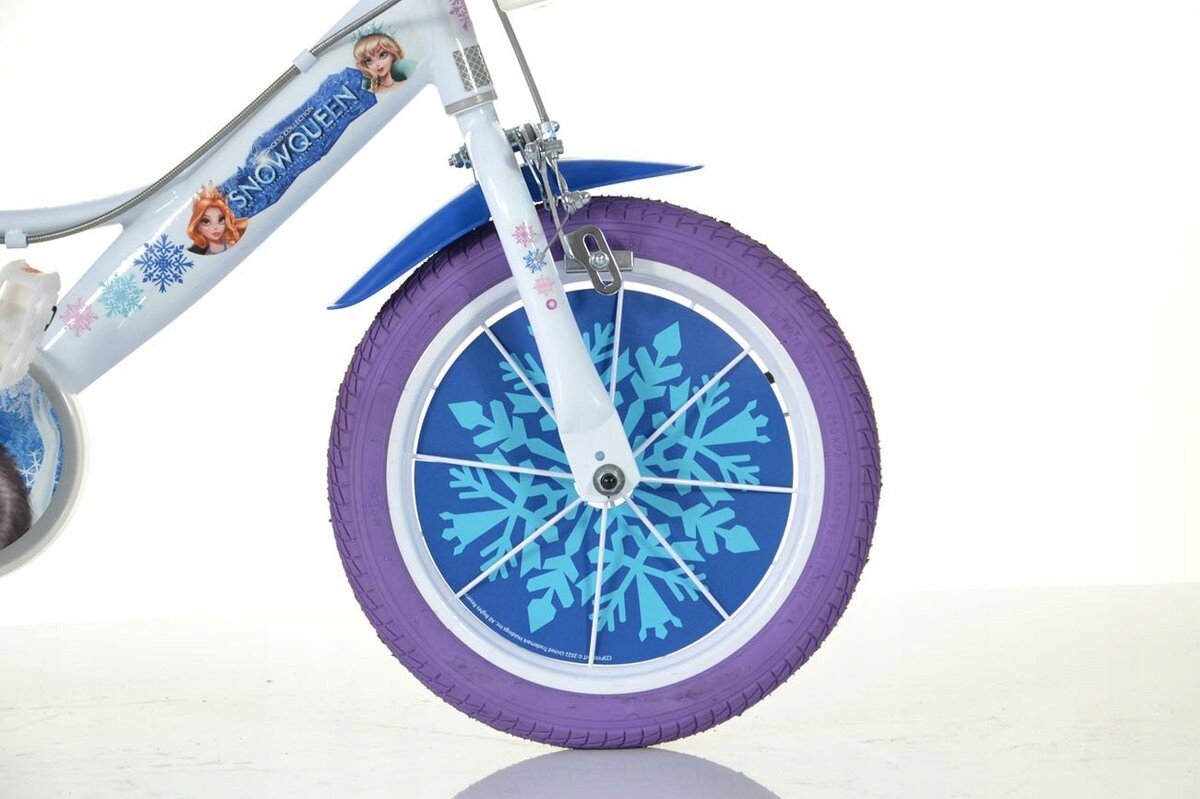 фото Дитячий двоколісний велосипед Kubisport Dino 16 Blue/Purple