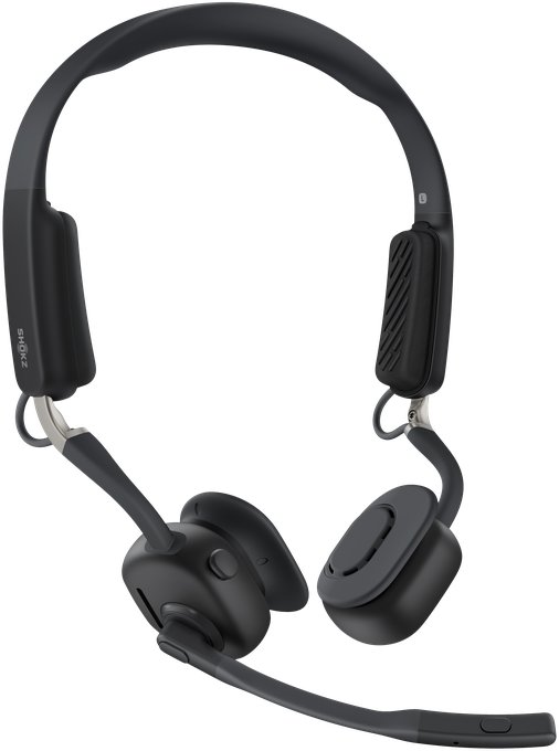 фото Навушники з мікрофоном Shokz Openmeet Black (C610-AC-BK-EU-000)