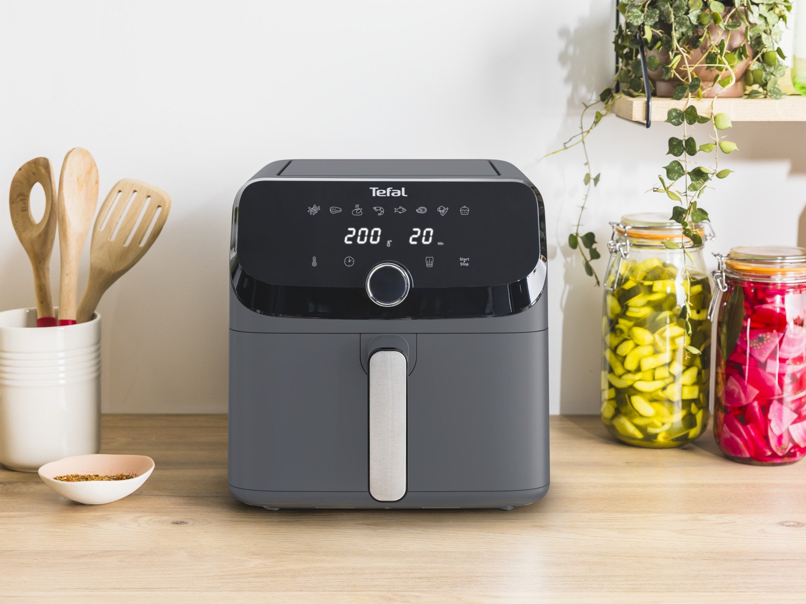 фото Мультипіч (аерофритюрниця) Tefal Easy Fry Mega EY855BE0