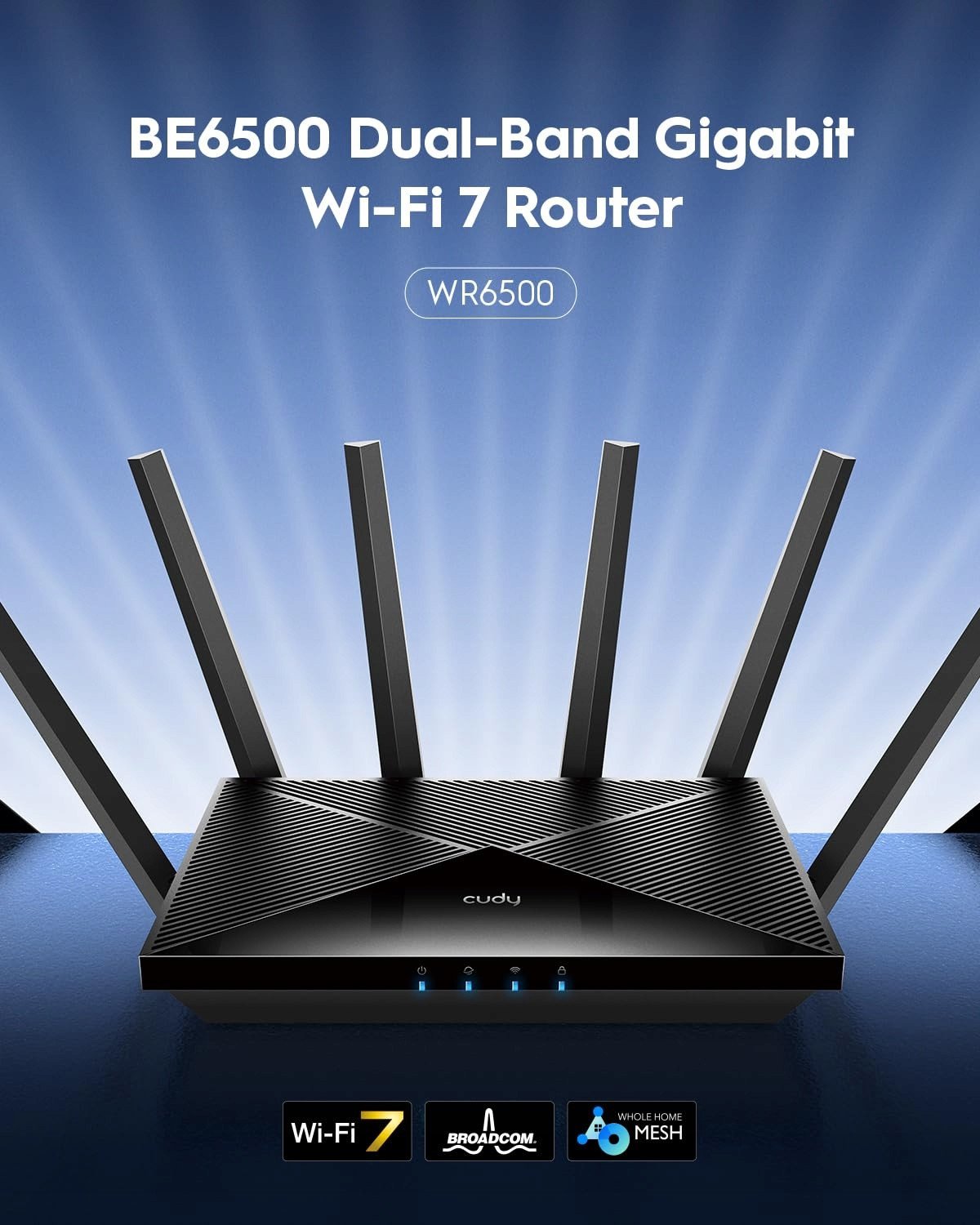 фото Wi-Fi-маршрутизатор Cudy WR6500