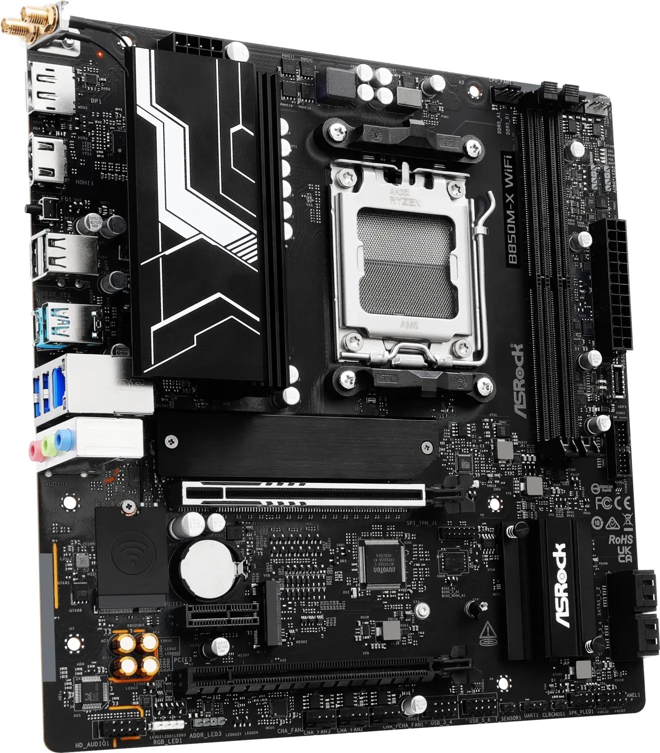 фото Материнская плата ASRock B850M-X WiFi R2.0