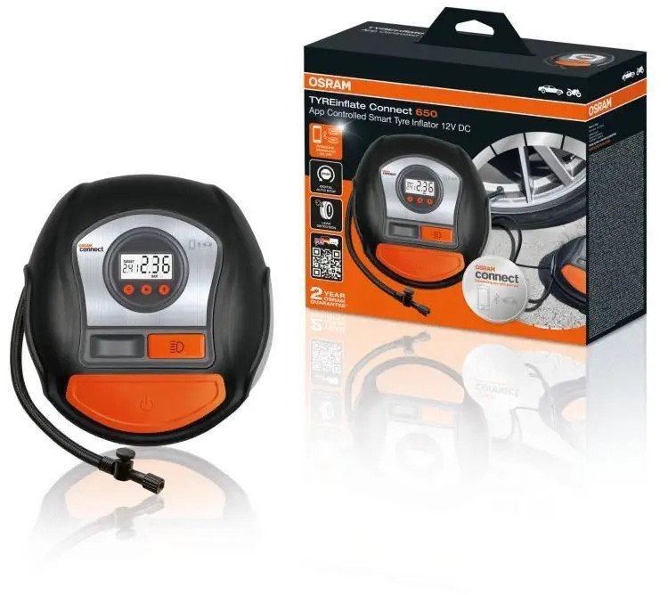 фото Автомобільний компресор (електричний) Osram Tyre Inflate 650