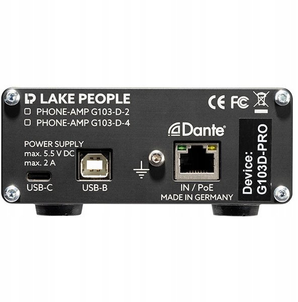 фото Підсилювач для навушників Lake People G103-D-4