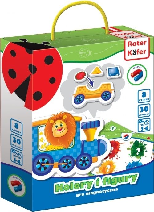 Roter Kafer Magnetyczna gra Kolory i figury