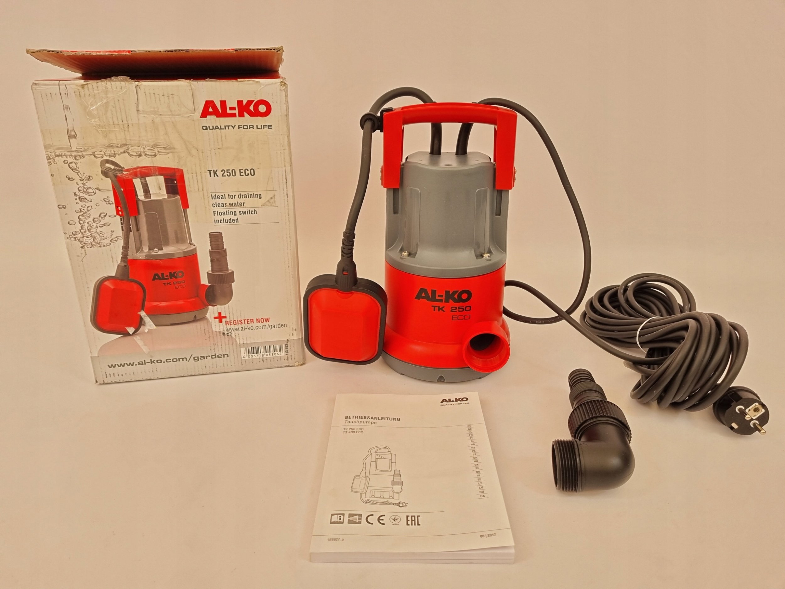 фото Занурювальний дренажний насос AL-KO TK 250 Eco (113593)